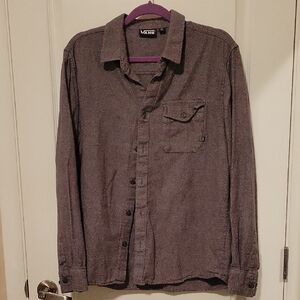 Vans Men's Gray Lightweight Shirt Jacket